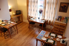 dining room at the wendover guest house